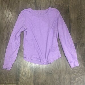 Girl’s Gap Purple Long Sleeve Top
